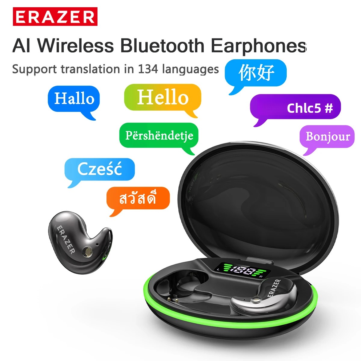 Headphones Wireless - سماعات أذن بلوتوث EARZER XF58 مع