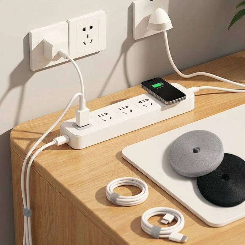 Cable Organizer - منظم كابلات، شريط تثبيت ذاتي اللصق،