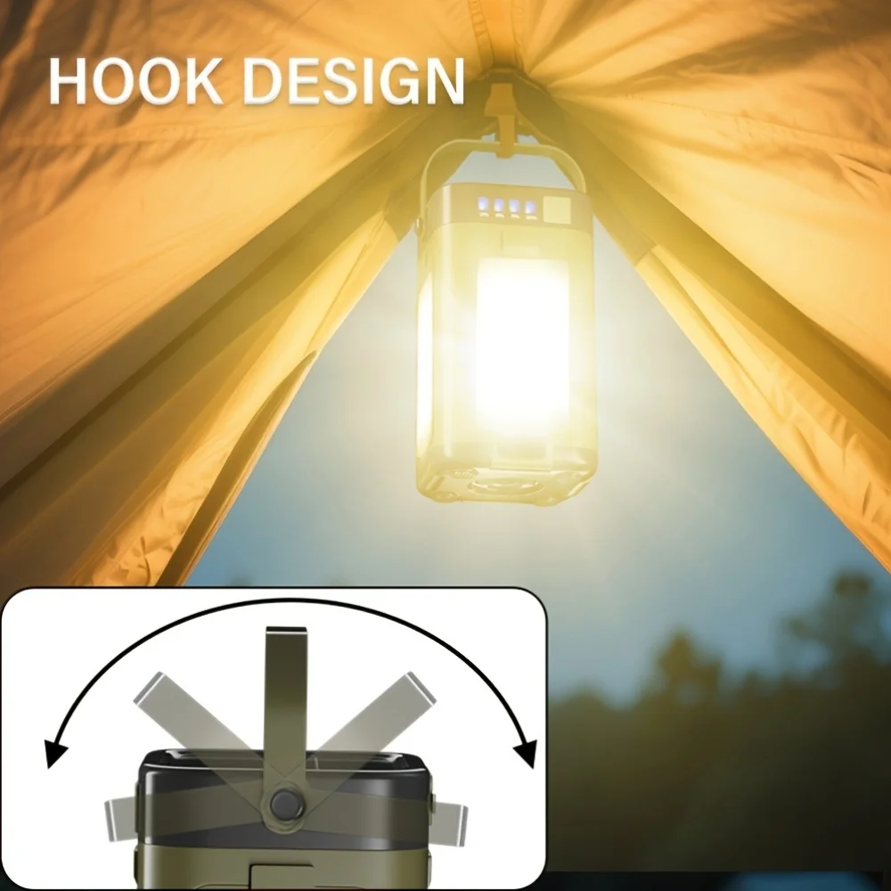 مصباح تخييم خارجي يعمل بالطاقة - مراجعة Power Bank وسعره