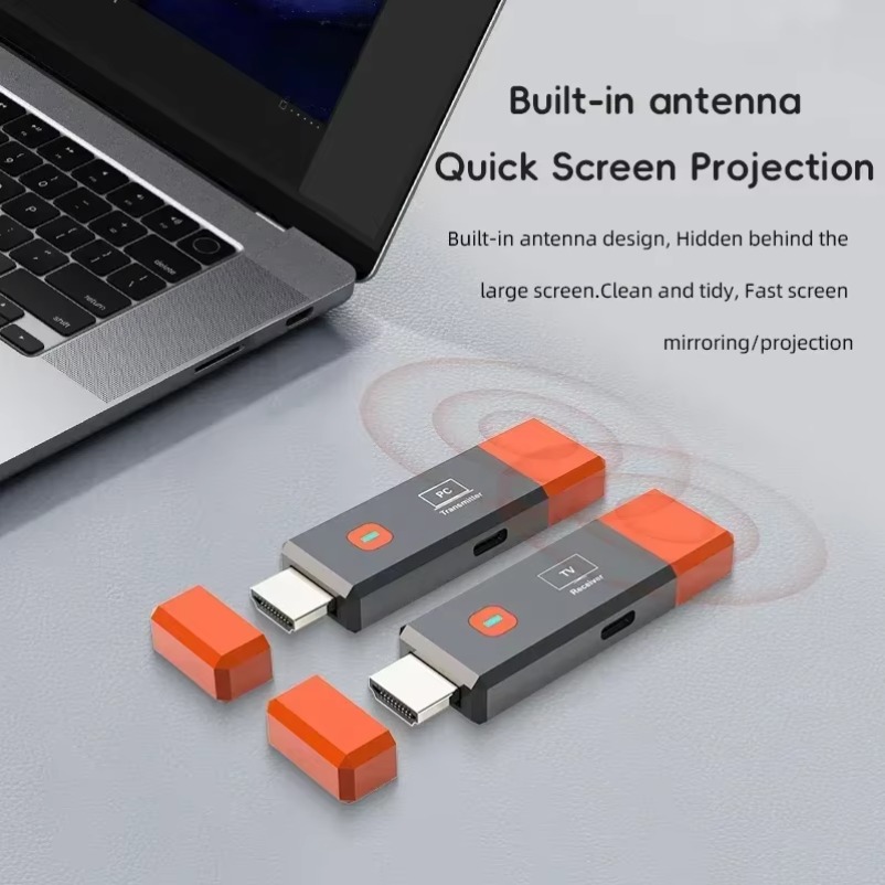 محول فيديو لاسلكي متوافق مع HD - مراجعة Hdmi Adapter وسعره