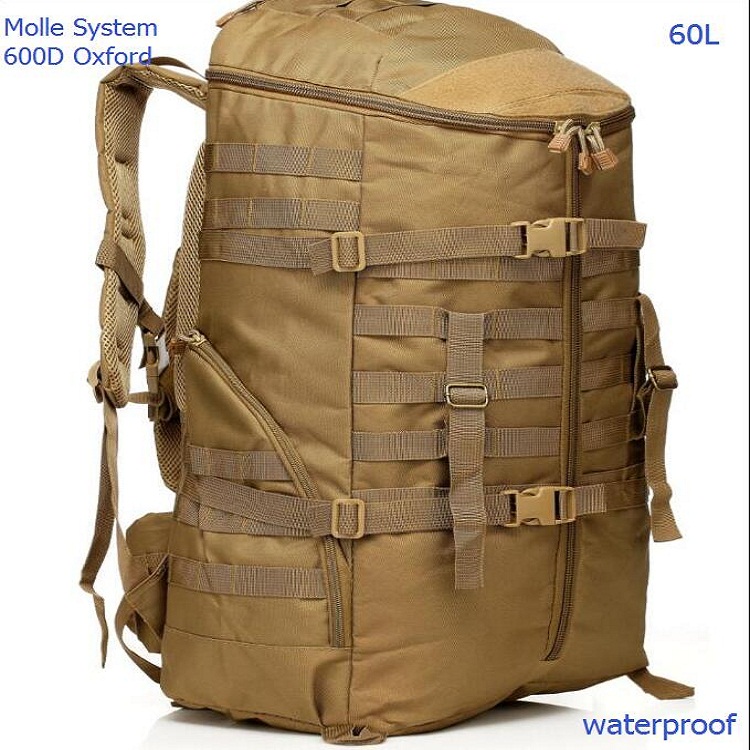 حقيبة ظهر NOVRA 65L MOLLE للمش - مراجعة Phone Holder وسعره