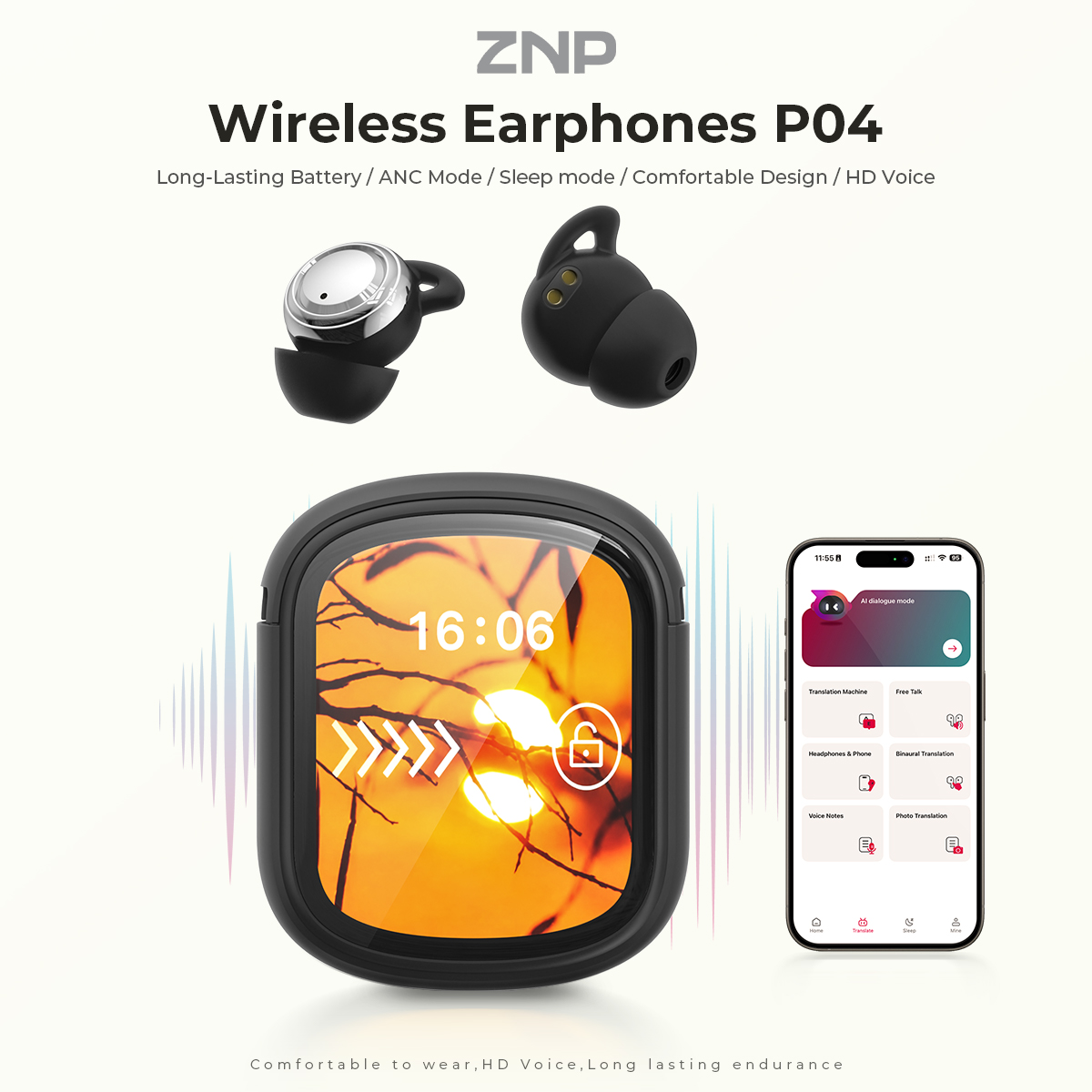 سماعات أذن ZNP P04 للمساعدة عل - مراجعة Wireless Charger وسعره