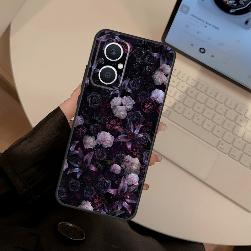 حافظة بتصميم زهور منتصف الليل  - مراجعة Oppo Find X8 وسعره