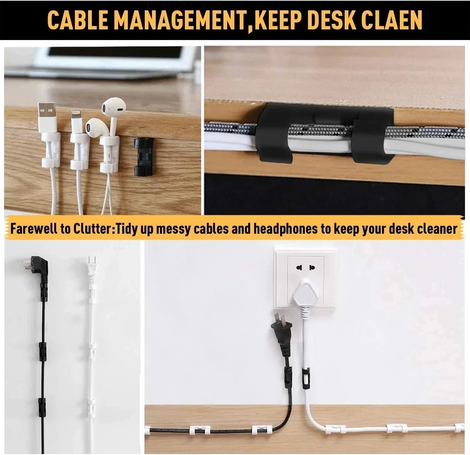 منظم مشابك الكابلات، حامل أسلا - مراجعة Cable Organizer وسعره