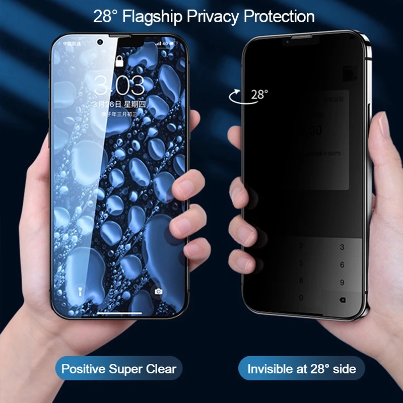 واقي شاشة مضاد للتجسس للخصوصية - مراجعة Huawei Mate 60 وسعره