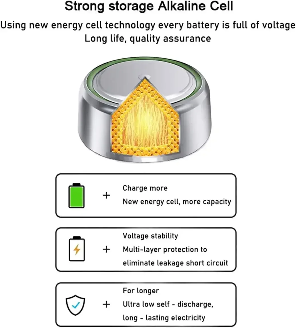 5-100 قطعة بطارية زر قلوية Ag1 - مراجعة Electronics And Gadgets Ce وسعره