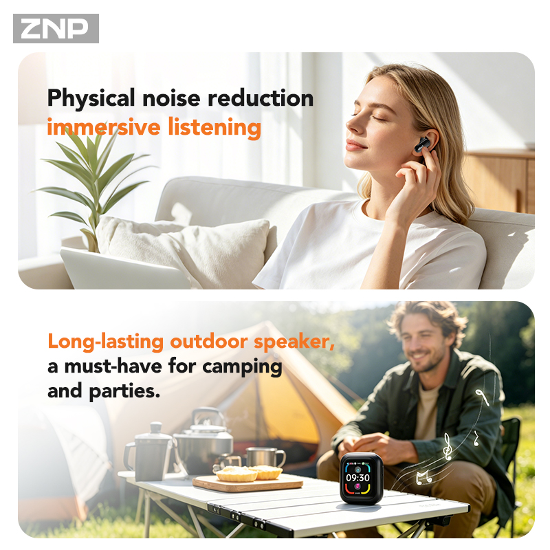 سماعات أذن لاسلكية ZNP N04 TWS - مراجعة Headphones Wireless وسعره
