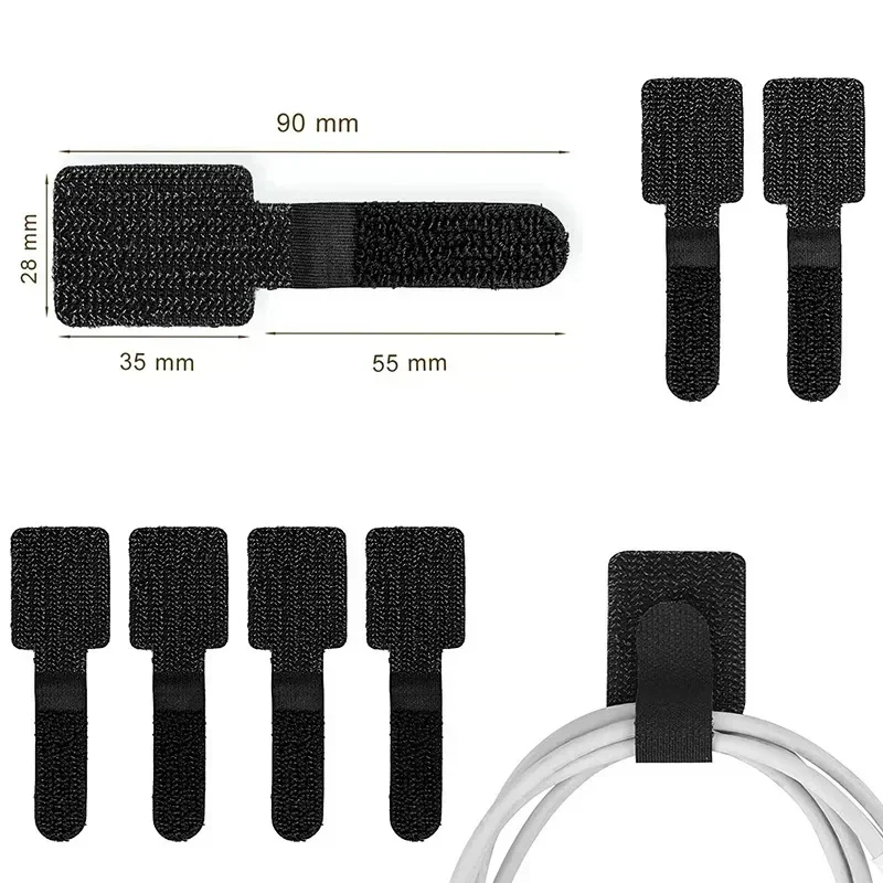روابط كابلات جديدة قابلة لإعاد - مراجعة Cable Organizer وسعره