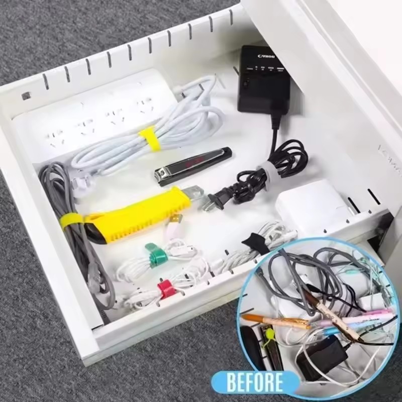 10/30/50 قطعة من أربطة الكابلا - مراجعة Cable Organizer وسعره