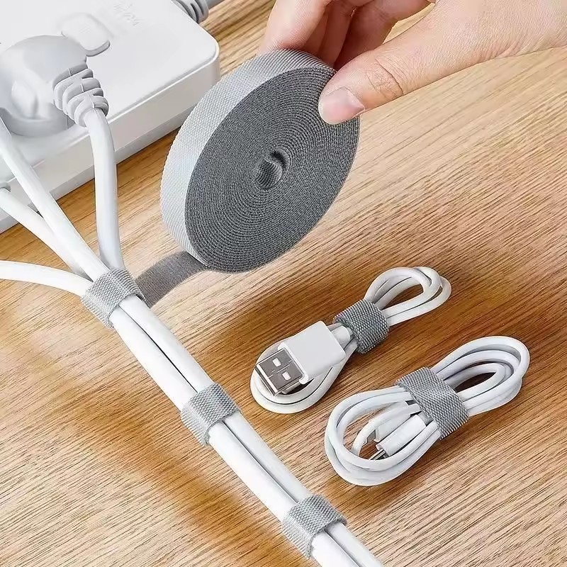 منظم كابلات 1/5M، شريط لف الكا - مراجعة Cable Organizer وسعره