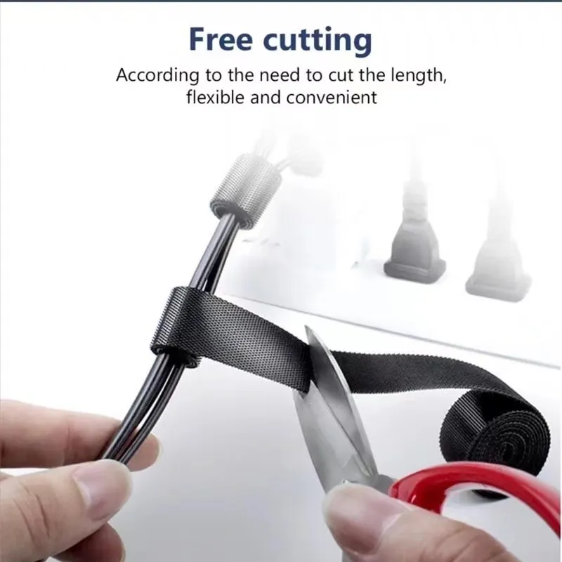 منظم كابلات 1/5M، شريط لف الكا - مراجعة Cable Organizer وسعره
