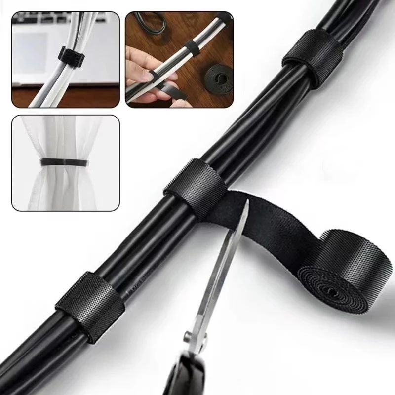 منظم كابلات 1/5M، شريط لف الكا - مراجعة Cable Organizer وسعره