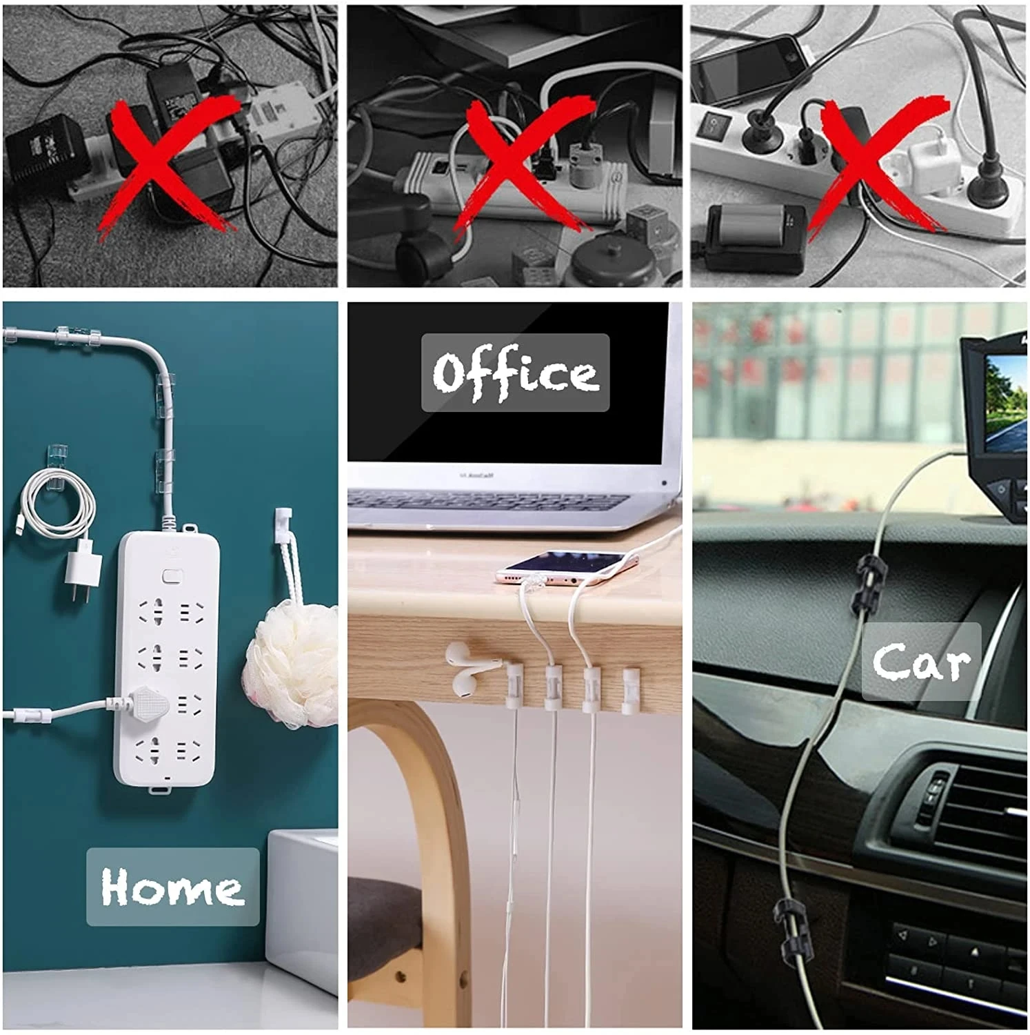 منظم مشابك الكابلات، حامل الأس - مراجعة Cable Organizer وسعره